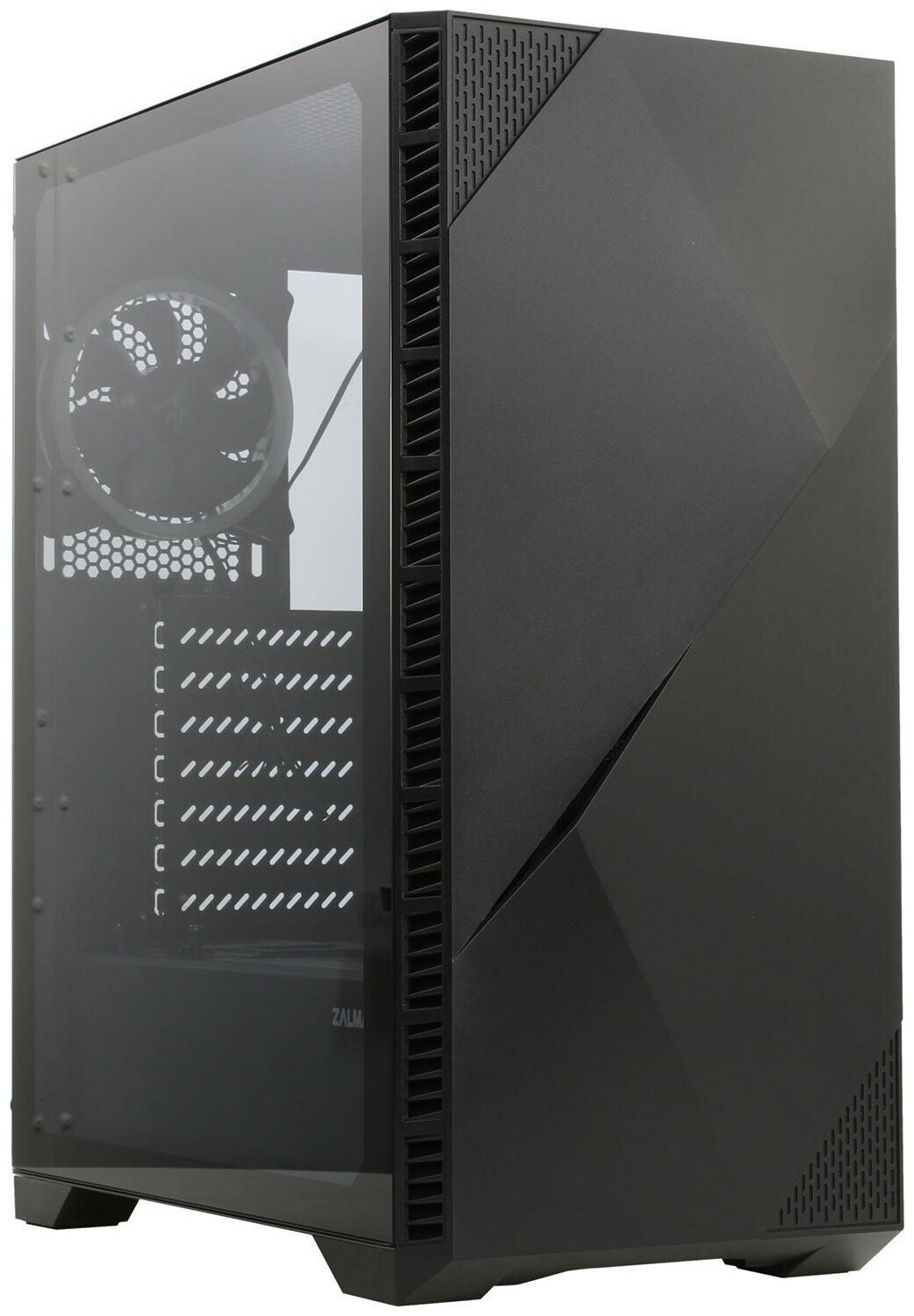 Корпус ATX Zalman Z3 Iceberg Без БП чёрный