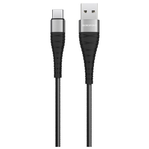 Кабель USB 2.0 A (m) - USB Type-C (m) 1м Borofone BX32 Munificent - Черный