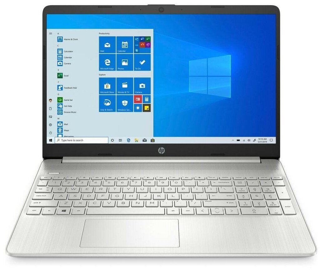 HP 156 Ноутбук HP Laptop 15s-fq2023ur 1920x1080 Intel Core i3 3 ГГц RAM 8 ГБ SSD 512 ГБ Win 10 Home 470K8EA