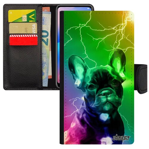 фото Защитный чехол книжка для мобильного // galaxy a5 2017 // "бульдог" бои кобель, utaupia, цветной