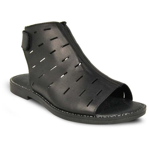 фото Сандалии remonte, натуральная кожа, размер 37, черный