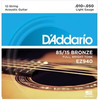 D ADDARIO EZ940 Струны для 12 струнной акустической гитары