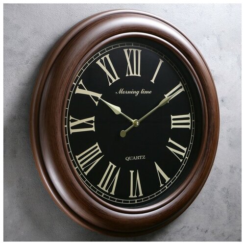 фото Часы настенные, серия: классика, "грация", d=60 см yandex market
