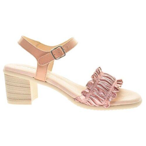 фото Босоножки bonty женские летние, размер 39, цвет розовый, артикул 4151