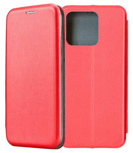 Чехол-книжка Fashion Case для Xiaomi Redmi 10C красный