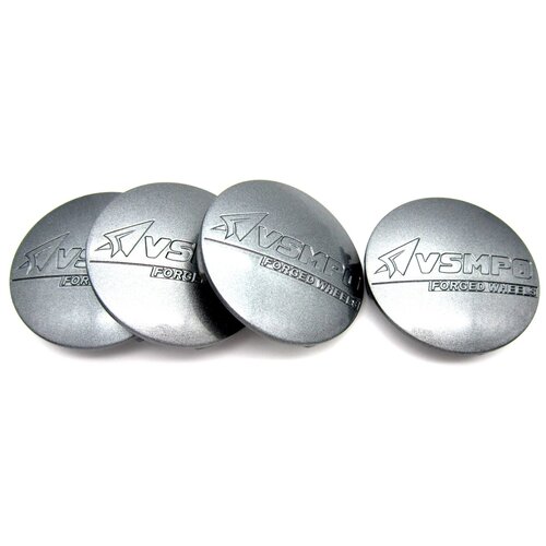 Колпачки заглушки на литые диски ВСМПОVSMPO 58 мм графит 4 шт 1121₽