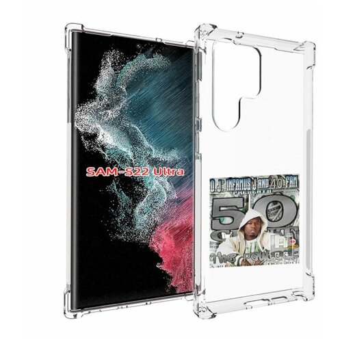 Чехол MyPads 50 Cent - The Payback для Samsung Galaxy S23 Ultra задняя-панель-накладка-бампер