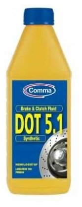 COMMA DOT 5.1 BRAKE FLUID (1L)_жидкость тормозная! DOT 5.1\ COMMA BF51L