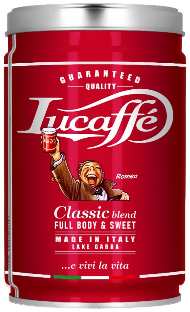 Кофе молотый Lucaffe Classic, 250 г - фотография № 1