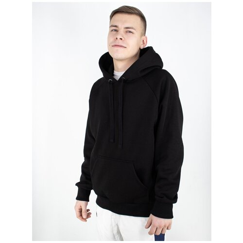 Худи 4live с начесом, черный, размер М