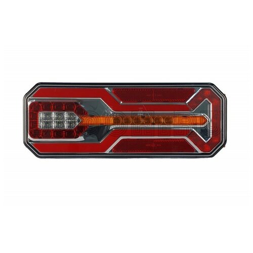 фото Правый светодиодный фонарь универсальный 10,6 вт для грузовиков с подсветкой номера yandex market