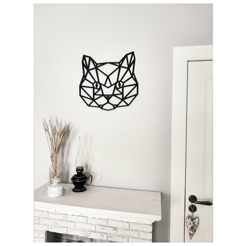 Геометрическое панно Woodcarver «Кот»
