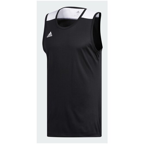Футбольная майка adidas Creator 365, силуэт прямой, влагоотводящий материал, дополнительная вентиляция, размер M, черный