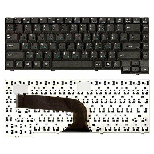 Клавиатура для ноутбука Asus Z94 A9T X50 X51 X58 черная 1020₽