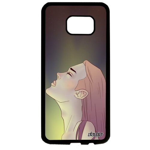 фото Защитный чехол на смартфон // samsung galaxy s7 edge // "надежда" стиль тишина, utaupia, цветной