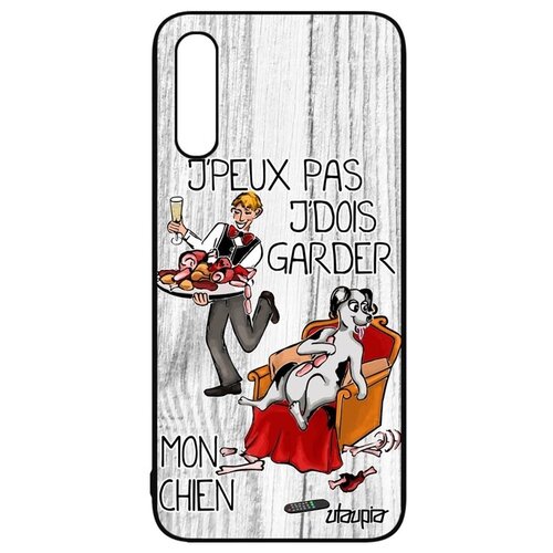 фото Красивый чехол на смартфон // galaxy a50 // "не могу - у меня собака!" пародия крутой, utaupia, светло-серый