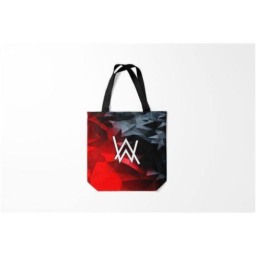 фото Сумка-шоппер / 40х40 см / разная музыка / клубная alan walker burnettie