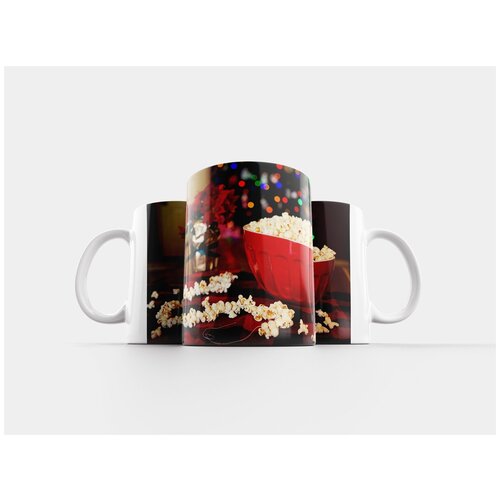 фото Кружка "горячий шоколад, снег, зима" 320 мл lotsprints