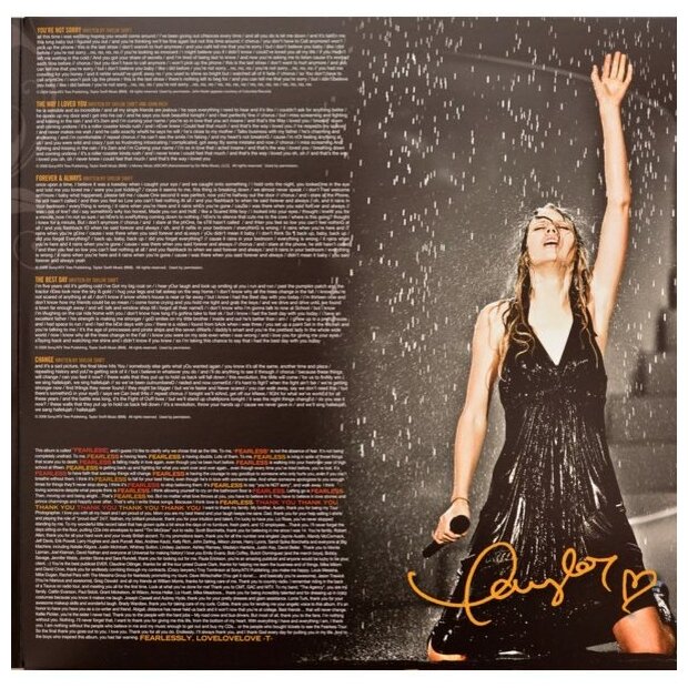 Taylor Swift Taylor Swift - Fearless (2 LP) Universal Music - фото №3