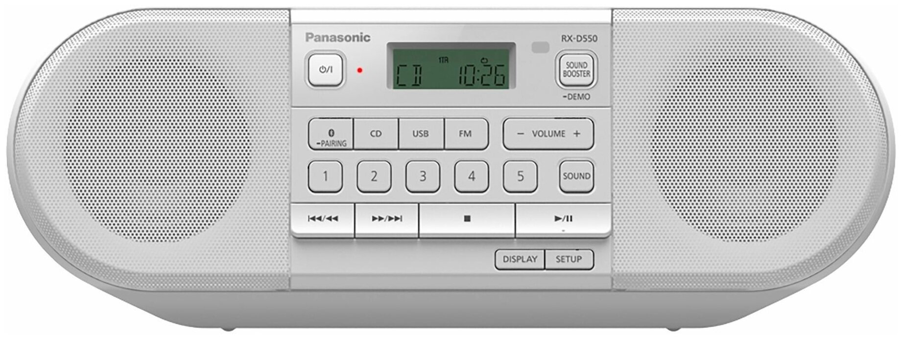 Магнитола Panasonic RX-D550GS-W
