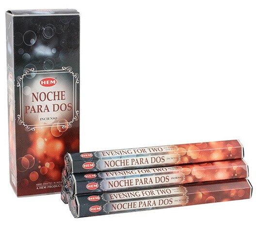 Благовония палочки HEM Вечер для двоих Evening for Two 120 шт