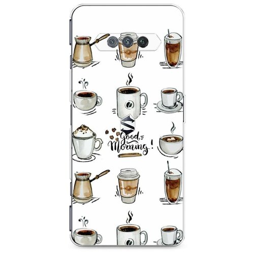 фото Силиконовый чехол "good morning" на xiaomi black shark 4s pro / сяоми блэк шарк 4s про case place