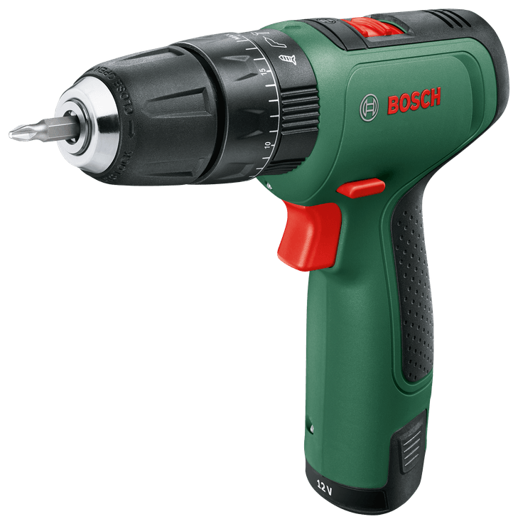 Дрель-шуруповерт аккумуляторная Bosch EasyImpact 1200 06039D3104, 12 В Li-ion 1.5 Ач