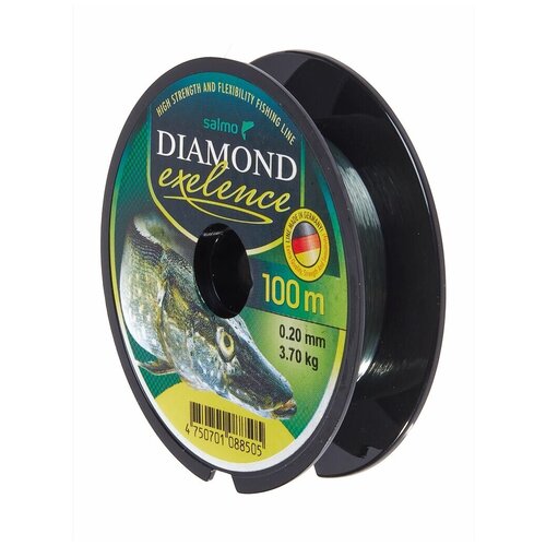 фото Леска монофильная salmo diamond exelence 100/020