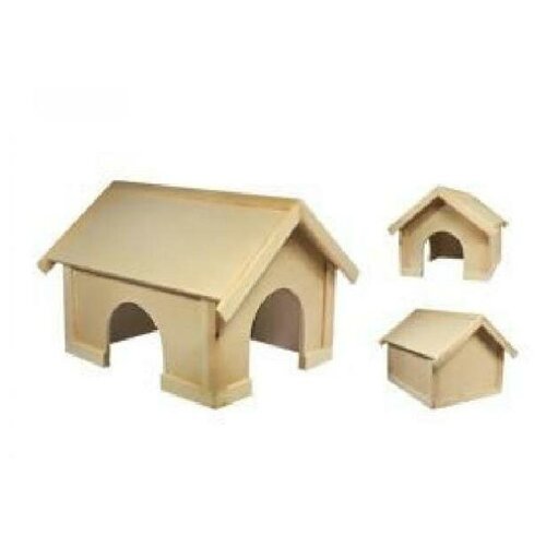 Домик для морской свинки, 31 х 27 х 21,5 см, фанера