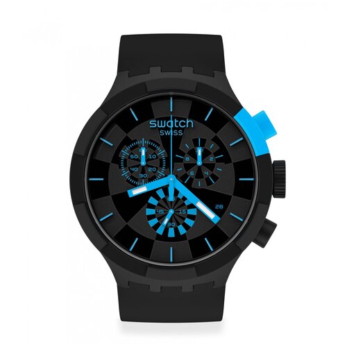 фото Наручные часы swatch checkpoint blue