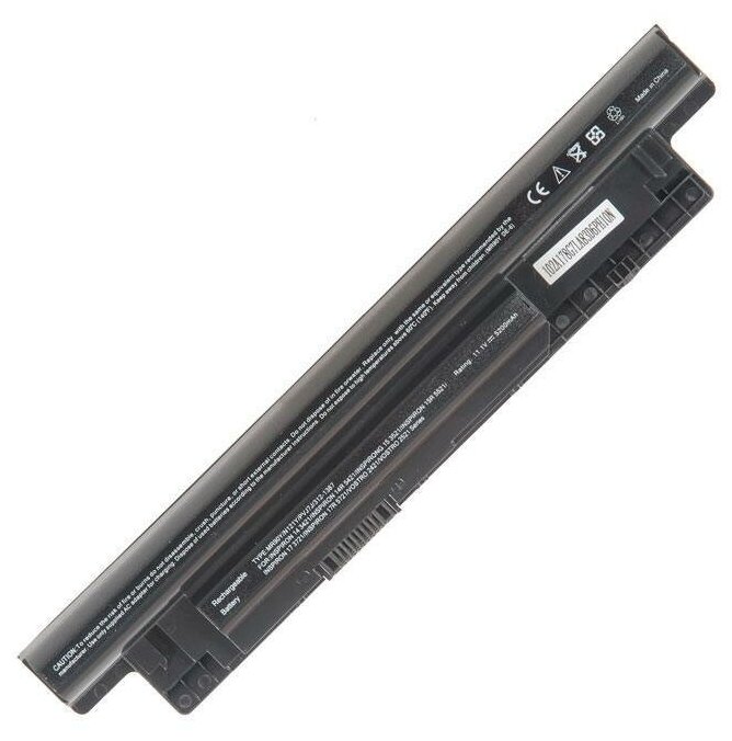 Аккумулятор MR90Y для Dell Inspiron 14 3421 / N3421 / 14R 3421 / N5421 / 15 3521 / 15R 5521 (6XH00, 8TT5W, MK1R0) 11.1V 5200mAh