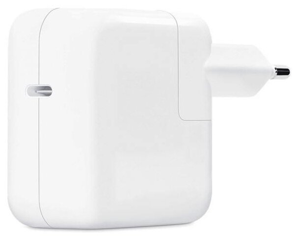 Блок питания для ноутбука Apple USB-C, 61W для A1718 (20.3V-3A, 5.2V-2.4A, MNF72LL/A), без USB-C кабеля, ORG — фото 1