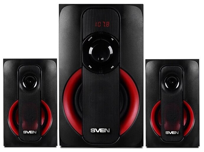 Колонки 2.1 Sven MS-304 Black 20W+2x10W Bluetooth (SV-015602)