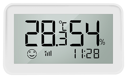 Датчик температуры и влажности iFEEL Plus Comfort IFS-STD001 с часами