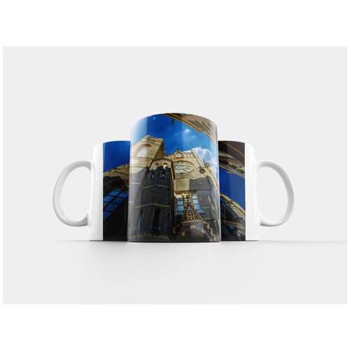 фото Кружка "строительство, линия горизонта, небо" 320 мл lotsprints