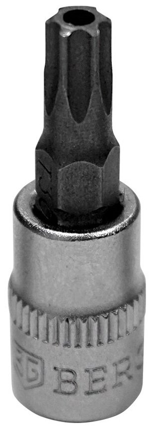 Бита-головка 1/4 Torx с отверстием Т20 Berger BG BG2222