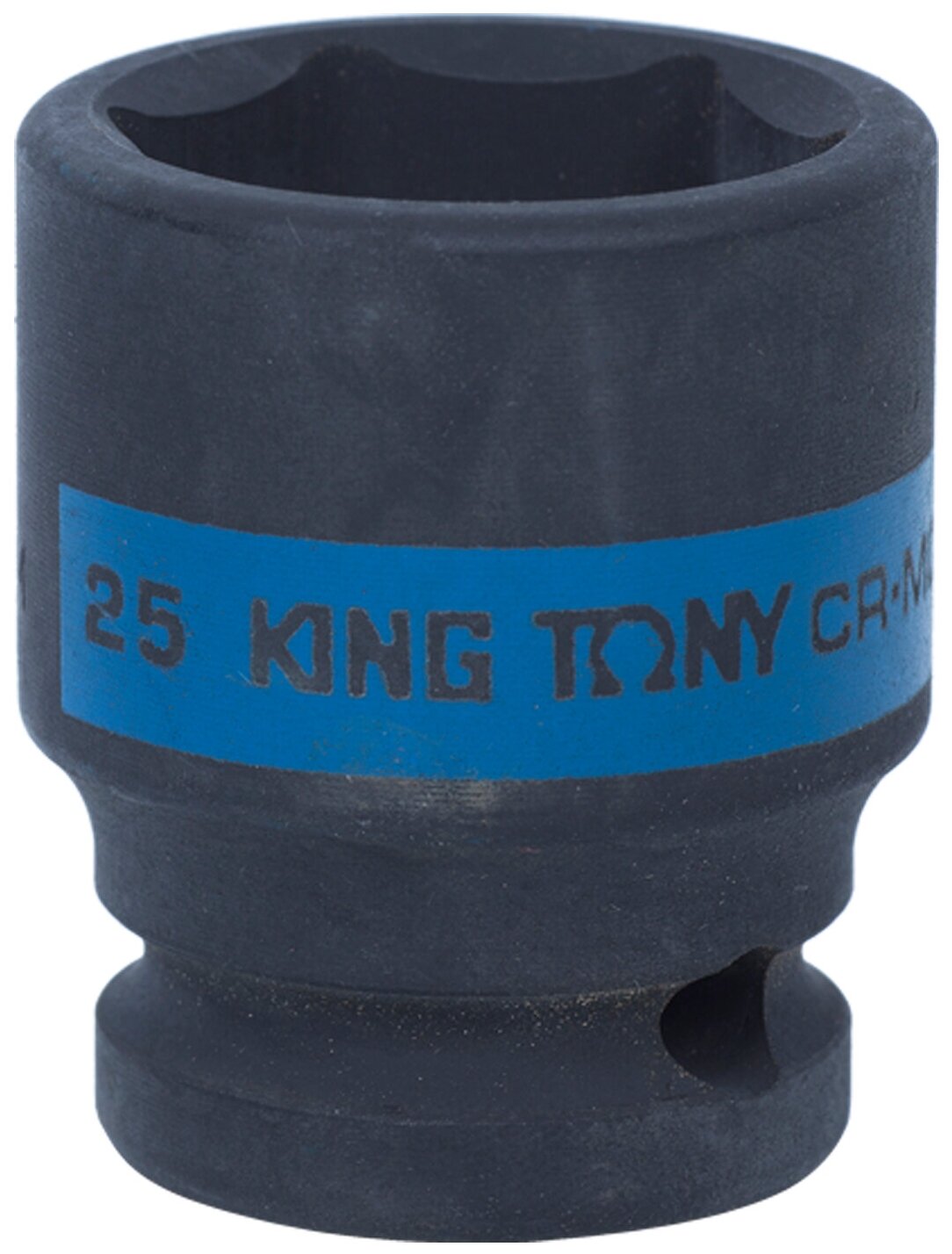Головка торцевая ударная шестигранная 1/2", 25 мм KING TONY 453525M - фотография № 1