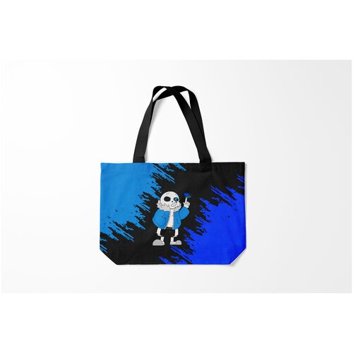 фото Сумка-шоппер / 46х35 см / геймерам / undertale burnettie