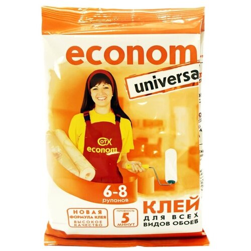 Клей для обоев Универсал 200 гр Econom (Артикул: 4100016517)