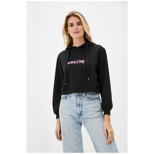 фото Худи befree, размер m/46, черный