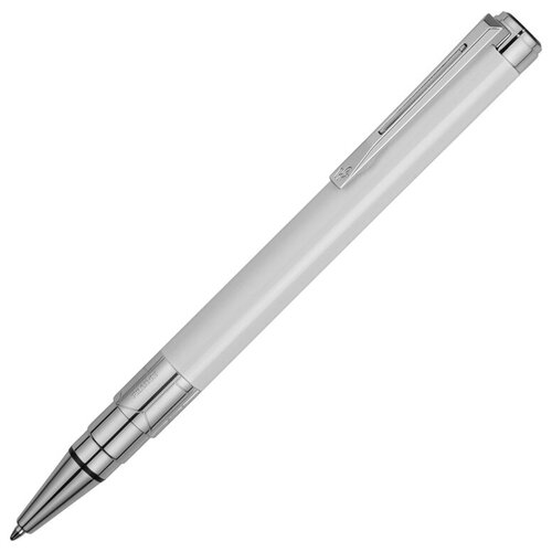 Ручка шариковая Waterman Perspective Pure White CT M, белый/серебристый