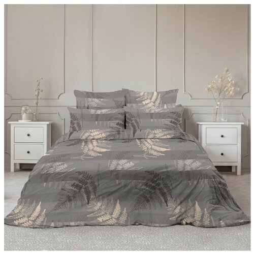 Комплект постельного белья RoomTex евро из бязи 70158-1