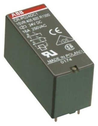 CR-P230AC1 Реле 1ПК 16А 230B АС ABB, 1SVR405600R3000