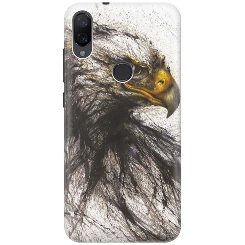 фото Re:pa накладка transparent для xiaomi mi play с принтом "ястреб"
