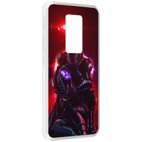 Чехол MyPads Mass Effect для Motorola Defy 2021 задняя-панель-накладка-бампер