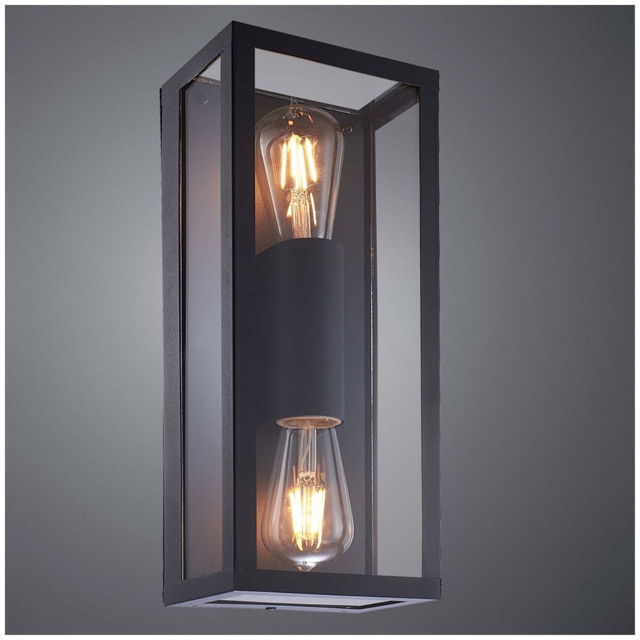 Настенный светильник уличный IP44 Arte Lamp Belfast A4569AL-2BK