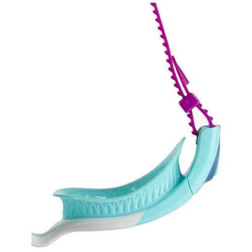 фото Очки для плавания "speedo futura biofuse flexiseal", арт.8-11314b978, голубые линзы, белая оправа