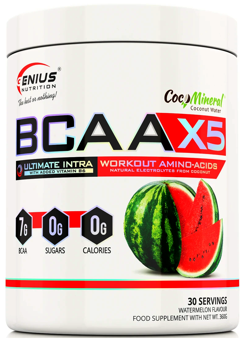 Genius Nutrition BCAA-X5 360 гр., арбуз