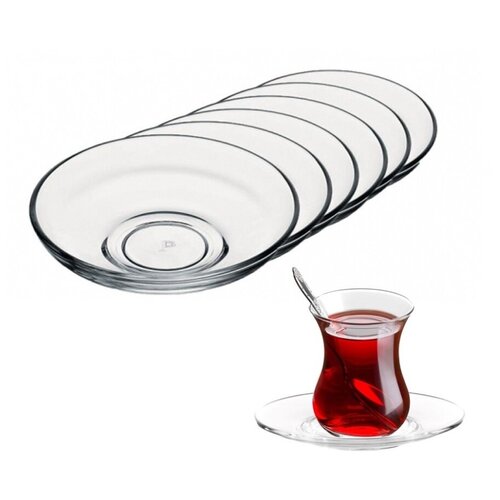 Блюдца под армуды турецкие стаканы 6 шт.