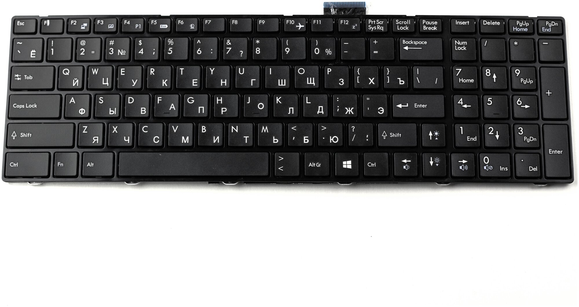 Клавиатура для MSI GE60 GE70 p/n: V123322CK1, V123322IK1, V139922BK1, V139922CK1, S1N-3ERU281-SA0